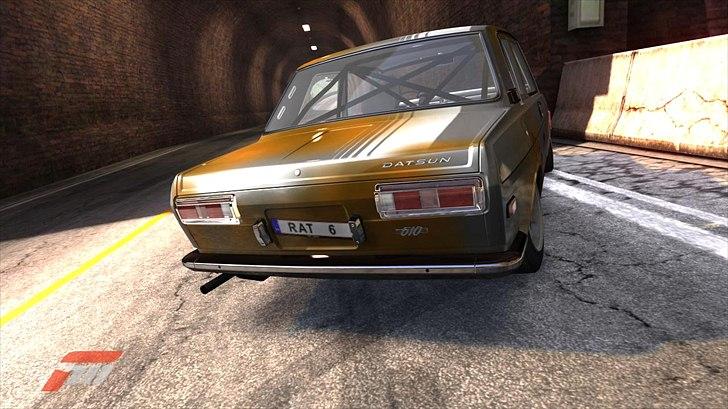 Forza 3 billeder - Mangler lige en MC DK plade til bagenden her :/ ser dum ud med alm.
 Regner med og hive pladerne a den nu her og så ska der laves rust i den, nye hjul, ny lakering osv .. Rart med et lille projekt hehe .. billede 41