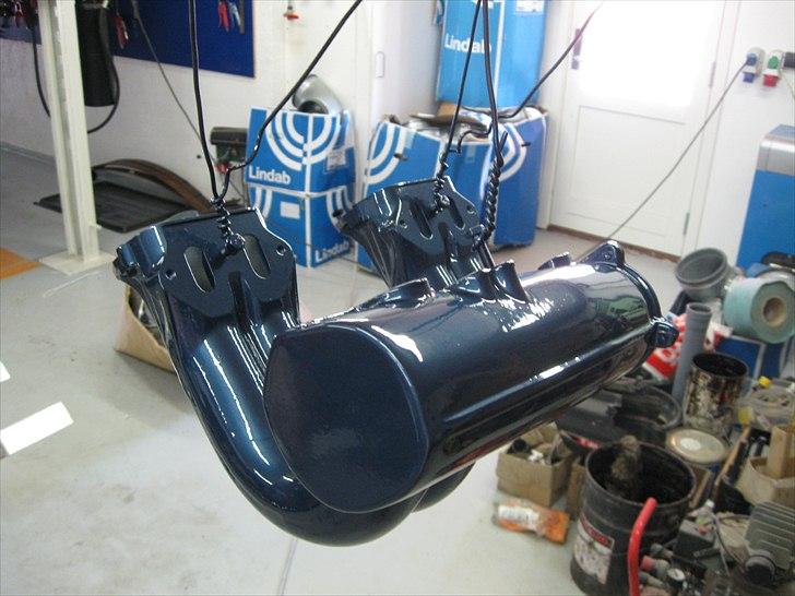 Opel Manta B Gsi :) - Den er virkelig blevet fin den manifold, man kan stort set ikke se den kortet op.. :) billede 147