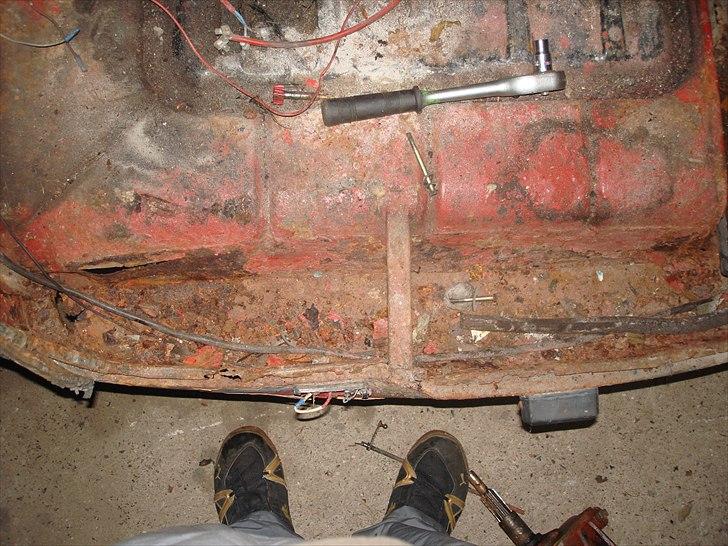 Volvo pv 544 renovering påbegyndt billede 4