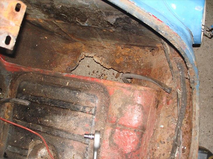 Volvo pv 544 renovering påbegyndt billede 5