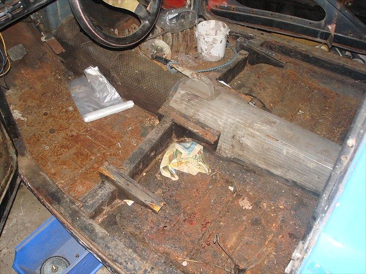 Volvo pv 544 renovering påbegyndt billede 7