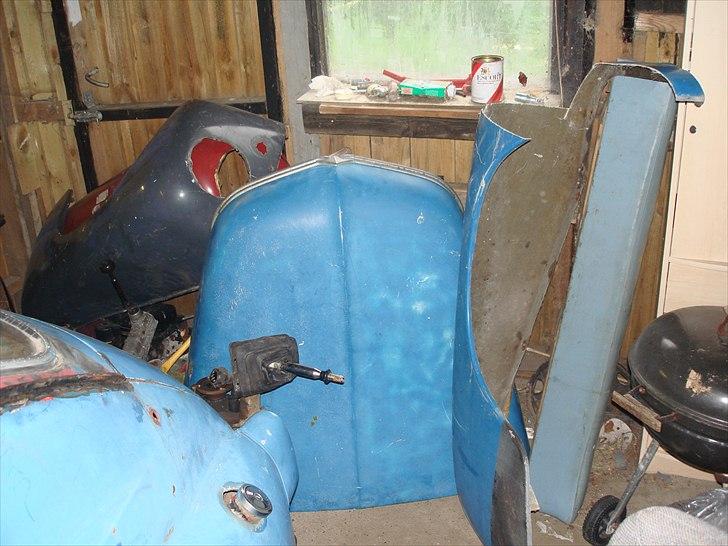 Volvo pv 544 renovering påbegyndt billede 12