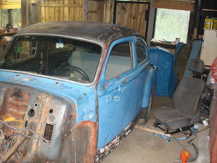 Volvo pv 544 renovering påbegyndt billede 14