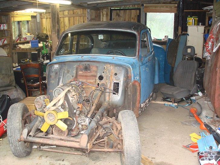 Volvo pv 544 renovering påbegyndt billede 2