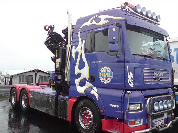 Lastbil show på Vandel 2008 billede 24