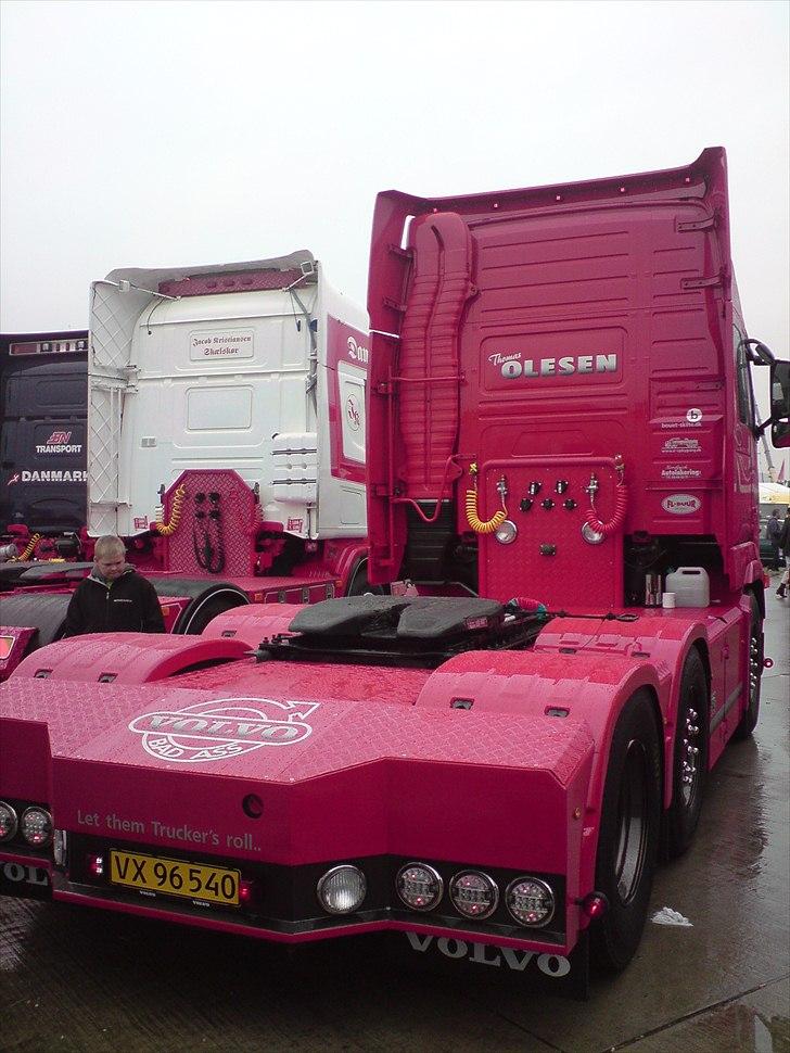 Lastbil show på Vandel 2008 billede 41