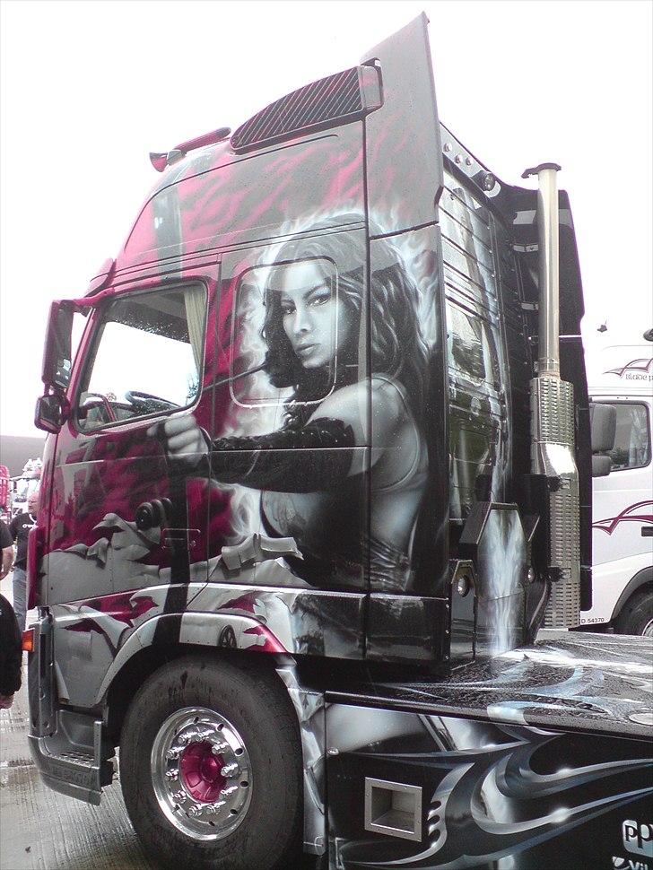 Lastbil show på Vandel 2008 billede 47