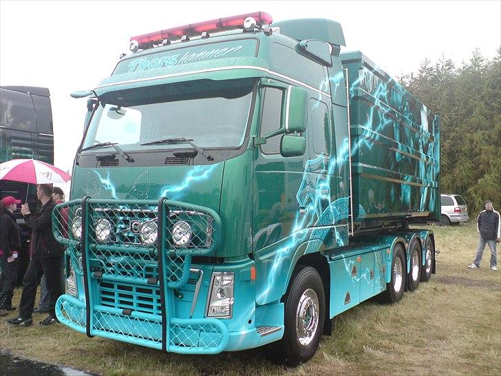 Lastbil show på Vandel 2008 billede 69