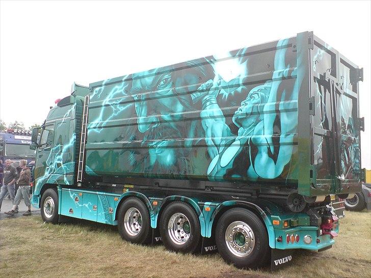 Lastbil show på Vandel 2008 billede 74