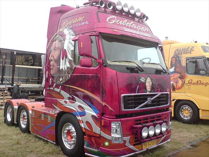 Lastbil show på Vandel 2008 billede 82