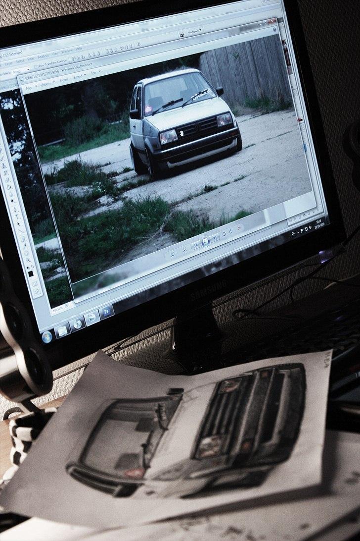 Tegning af golf  billede 5