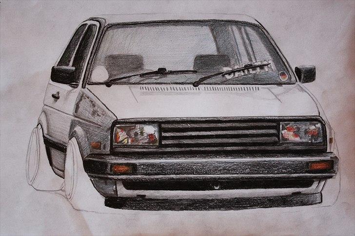 Tegning af golf  billede 2