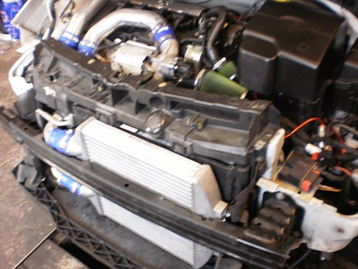 Intercooler fra seat ibiza cupra 1,8t - Sorry at billedet er af så dårlig kval. næsten intet strøm på cam.. billede 2