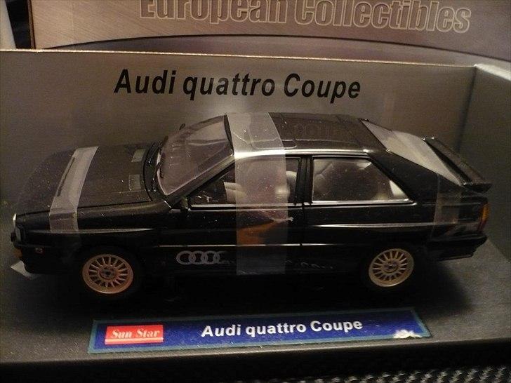 Mine modelbiler 1:18 - Audi quattro coupe billede 128