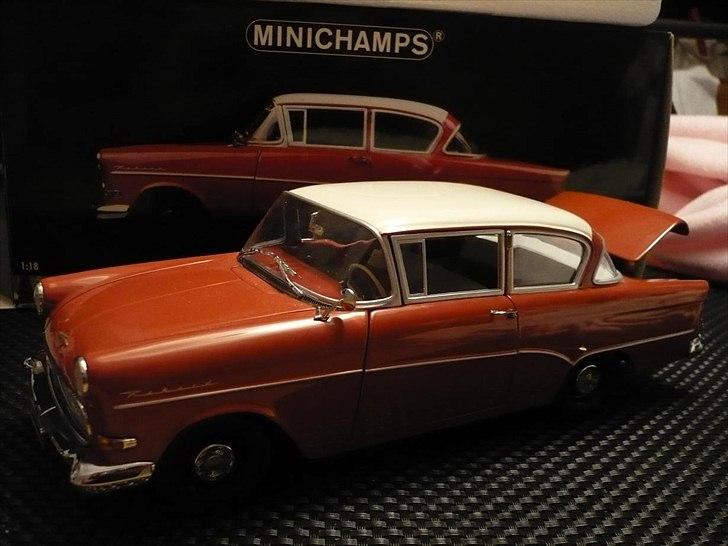 Mine modelbiler 1:18 - Opel rekord p1 billede 130