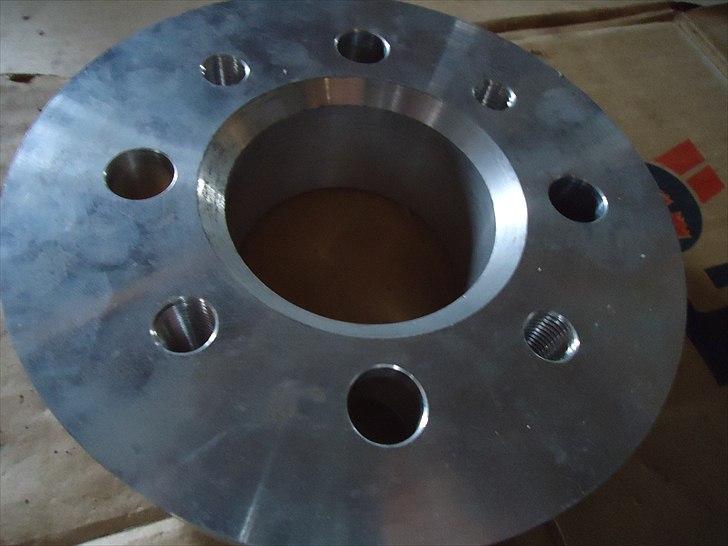 Alu spacer 4x100  hjemmelavet ;) billede 1