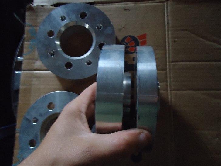 Alu spacer 4x100  hjemmelavet ;) billede 4