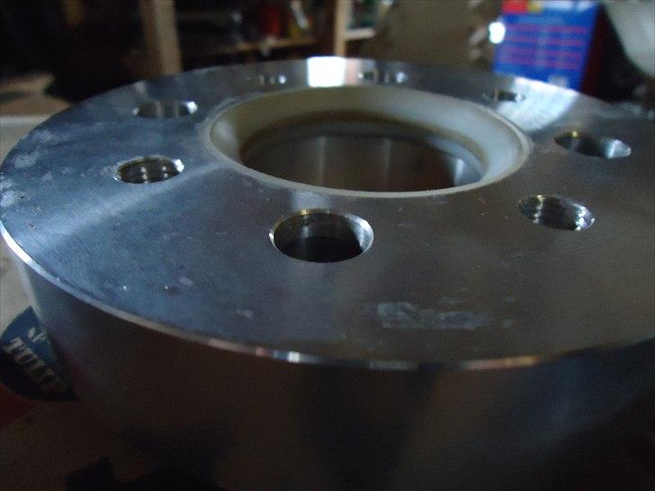 Alu spacer 4x100  hjemmelavet ;) billede 6