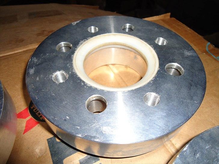 Alu spacer 4x100  hjemmelavet ;) billede 7