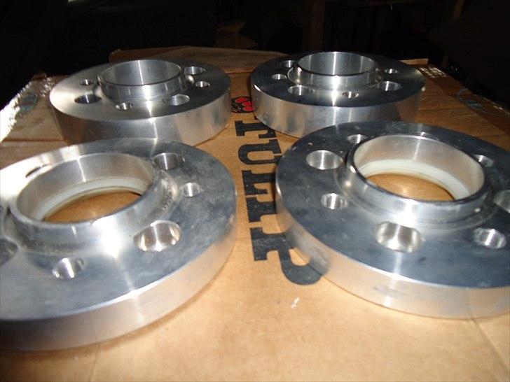 Alu spacer 4x100  hjemmelavet ;) billede 8