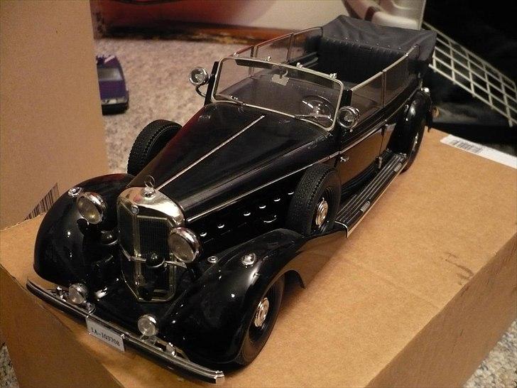 Mine modelbiler 1:18 - Mercedes 770k billede 137