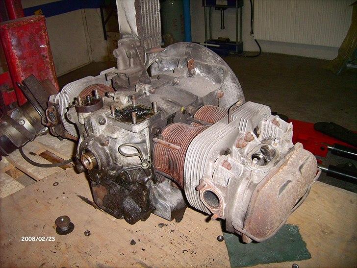 VW Karmann Ghia Cabrio projekt - Fylder ikke meget uden alt køleblik billede 4