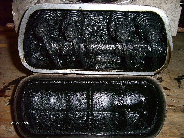 VW Karmann Ghia Cabrio projekt - Været varrm, eller har kørt rigeligt langt mellem olieskift billede 5