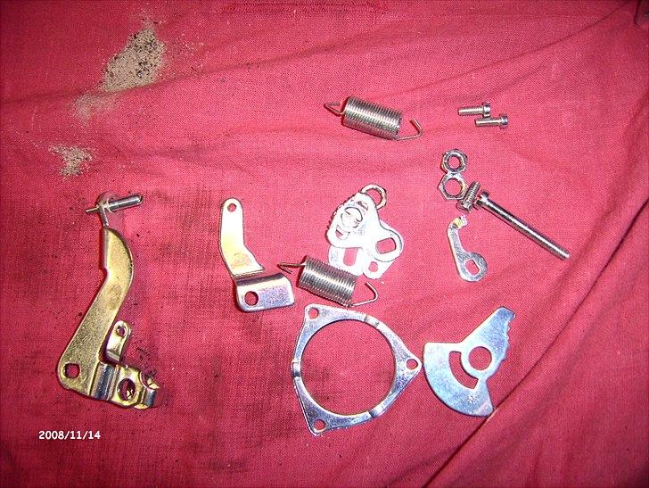 VW Karmann Ghia Cabrio projekt - Fik alle blikdele til karburator froniklet som org billede 13