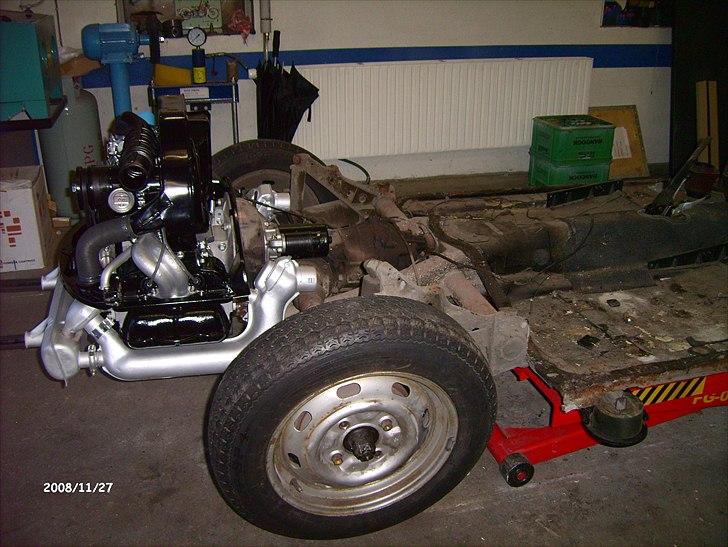 VW Karmann Ghia Cabrio projekt - Så kan man se hvor langt man er kommet til he he billede 18