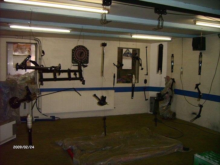 VW Karmann Ghia Cabrio projekt - Lakeret med sort silkemat autolak billede 35