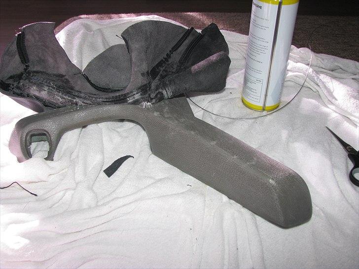 APkabinedesign biler som jeg har lavet noget til - Dørhåndtag der bliver betrukket i sort læder billede 54