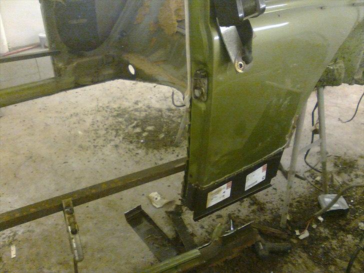 VW Bobbel 1303, 74'er - Hele panelet og varmekassen skåret af! billede 24