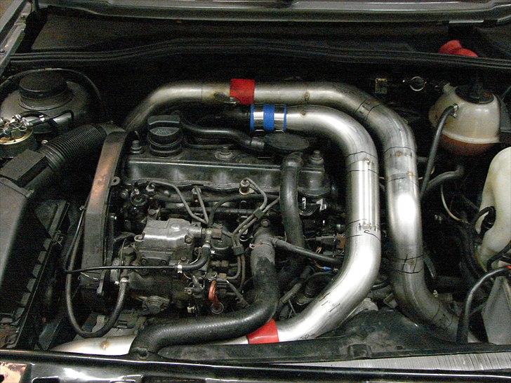 Golf 2 syncro projekt  - D.7 -1-11 er ved at lave trykrør  til intercooler billede 141