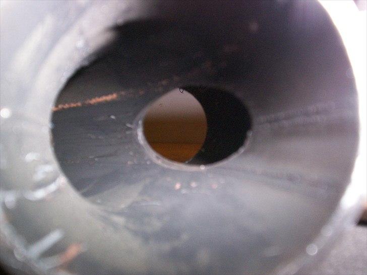 Opel CIH Projekt - Det ødelægger jo intet flow, men giver en lidt jævnere gang end hvis de to rør ikke mødes. billede 57