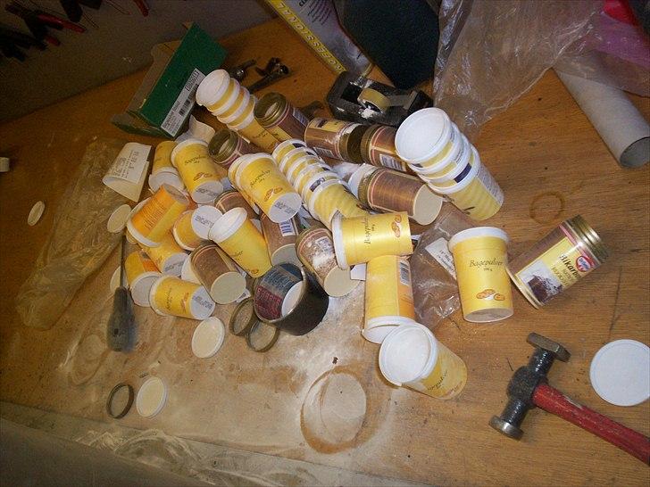 Opel CIH Projekt - Jep. Jeg blæser karburatorene med bagepulver - det er ikke så groft som sand og opløses i vand, hvorved der intet sætter sig i karburatorene ! billede 92