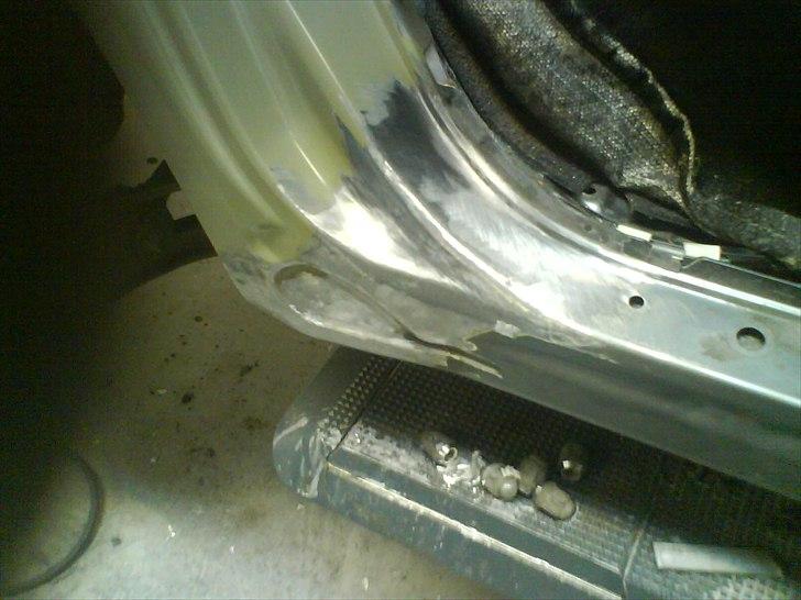 Lidt af det plade arbejde jeg laver på arbejde - Efter svejsninger er slebet ned og der er blevet lagt tin i billede 14