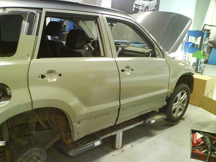 Lidt af det plade arbejde jeg laver på arbejde - Prøvemontering af nye døre og skærme inden isvejsning af bagskærm billede 5