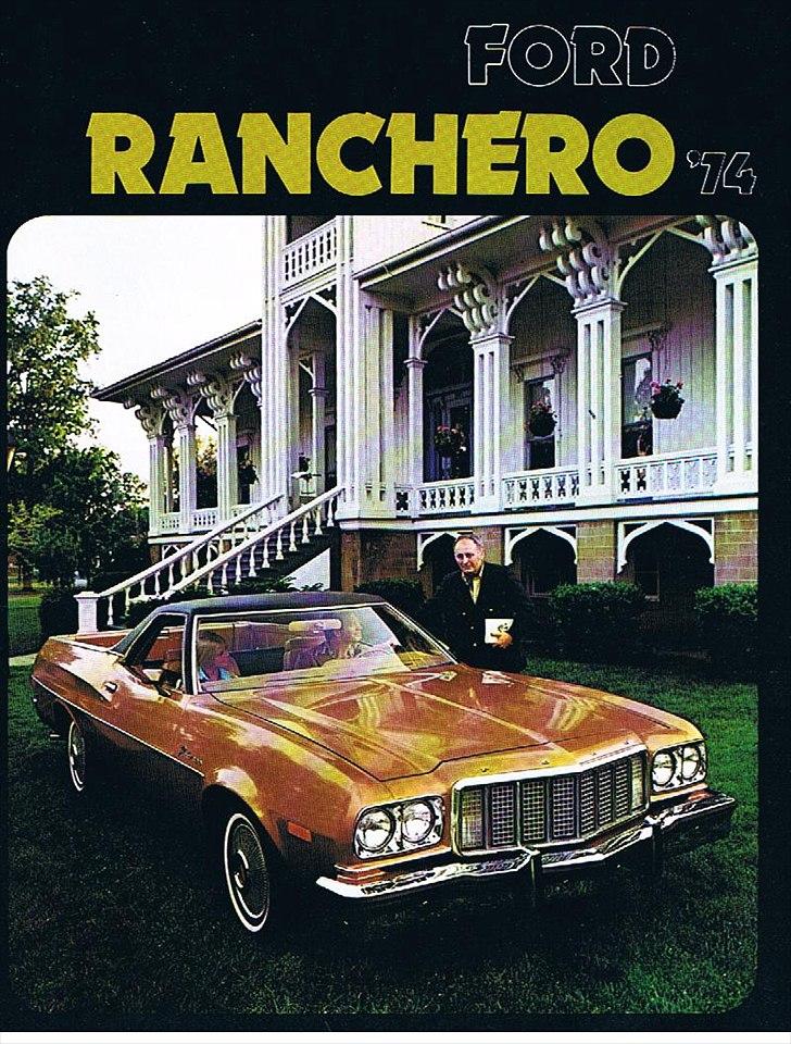1974 Ford Ranchero GT billede 20