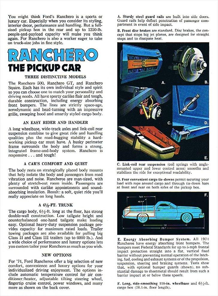 1974 Ford Ranchero GT billede 23