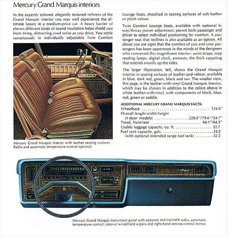 1976 Mercury Grand Marquis billede 22