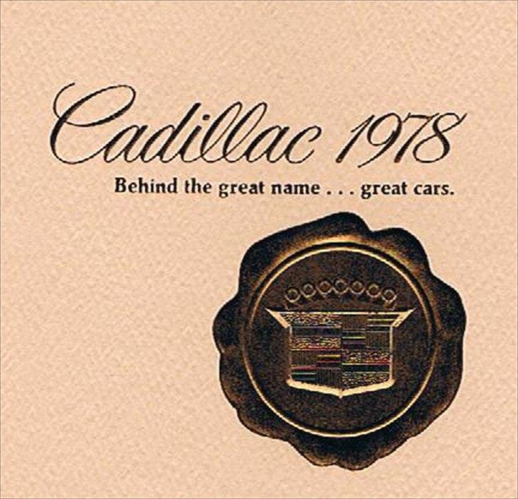 1978 Cadillac Fleetwood Long Sedan Limousine - Cadillac brochure forside billede 32