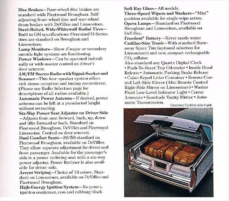 1978 Cadillac Fleetwood Long Sedan Limousine billede 41