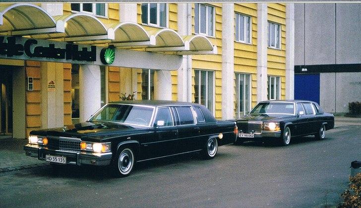 1978 Cadillac Fleetwood Long Sedan Limousine - Fast arbejde i 9 måneder. Her med ledsagevogn:
Cadillac Fleetwood formal limousine - tidligere Udenrigsministeriet - armeret. billede 24