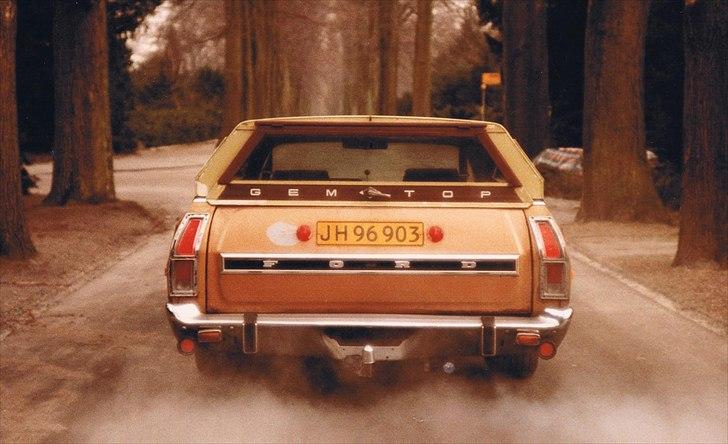 1974 Ford Ranchero GT - Jeg fandt en brugt og brugbar bagklap for DKK 500,00 på et reservedelslager i Københav NV kvarteret. Det var først et par år senere, at det gik op for mig hvem det tilhørte. billede 5
