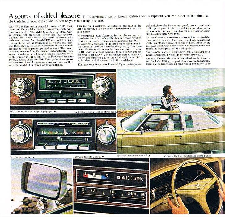 1973 Cadillac Coupe de Ville billede 70