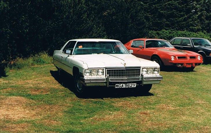 1973 Cadillac Coupe de Ville - Fundet hos hr. Sølvergaard i Nørre Nebel. Det hele var der, på nær nogle emblemer. billede 4
