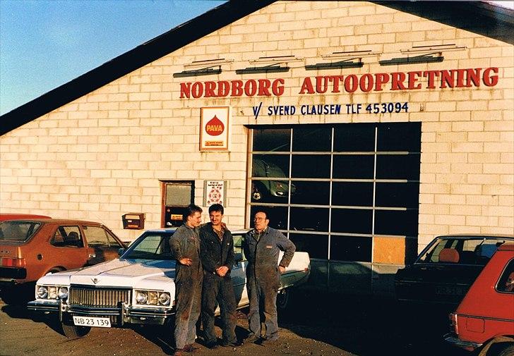 1973 Cadillac Coupe de Ville - Den herlige og hyggelige trio, som havde ladet mig rumstere i baglokalet i 9 måneder. billede 40