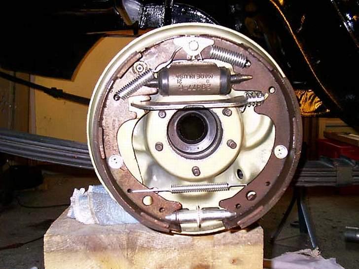 Min gamle 1970 Dodge Challenger R/T - Bagbremserne billede 8