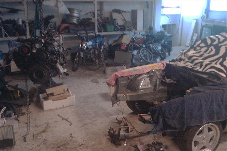 Opbygning af e30 Bmw 345i turbo - Så er vi klart til en motor. billede 4