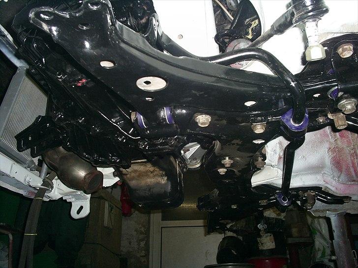 Projekt 2011- Toyota Corolla S1600 rallycross - Så er den forreste del af undervogn mv. også ved at være samlet billede 25